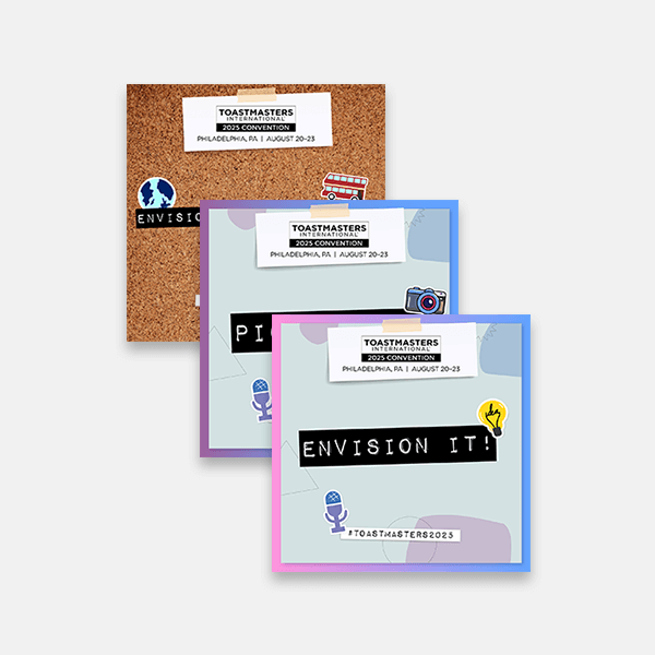2025 Convention Social Media Graphics