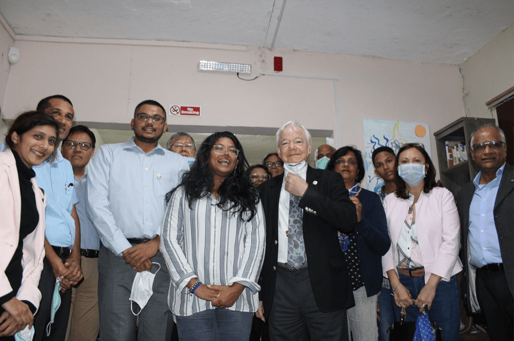 The Rotary/Toastmasters alliance has allowed some clubs from both organizations to team up on social projects, such as when members of the Port Louis Toastmasters Club and Port Louis Rotary Club, both in Mauritius, worked together in 2022 to put on a fundraiser to benefit a shelter for teenaged girls who are unhoused.