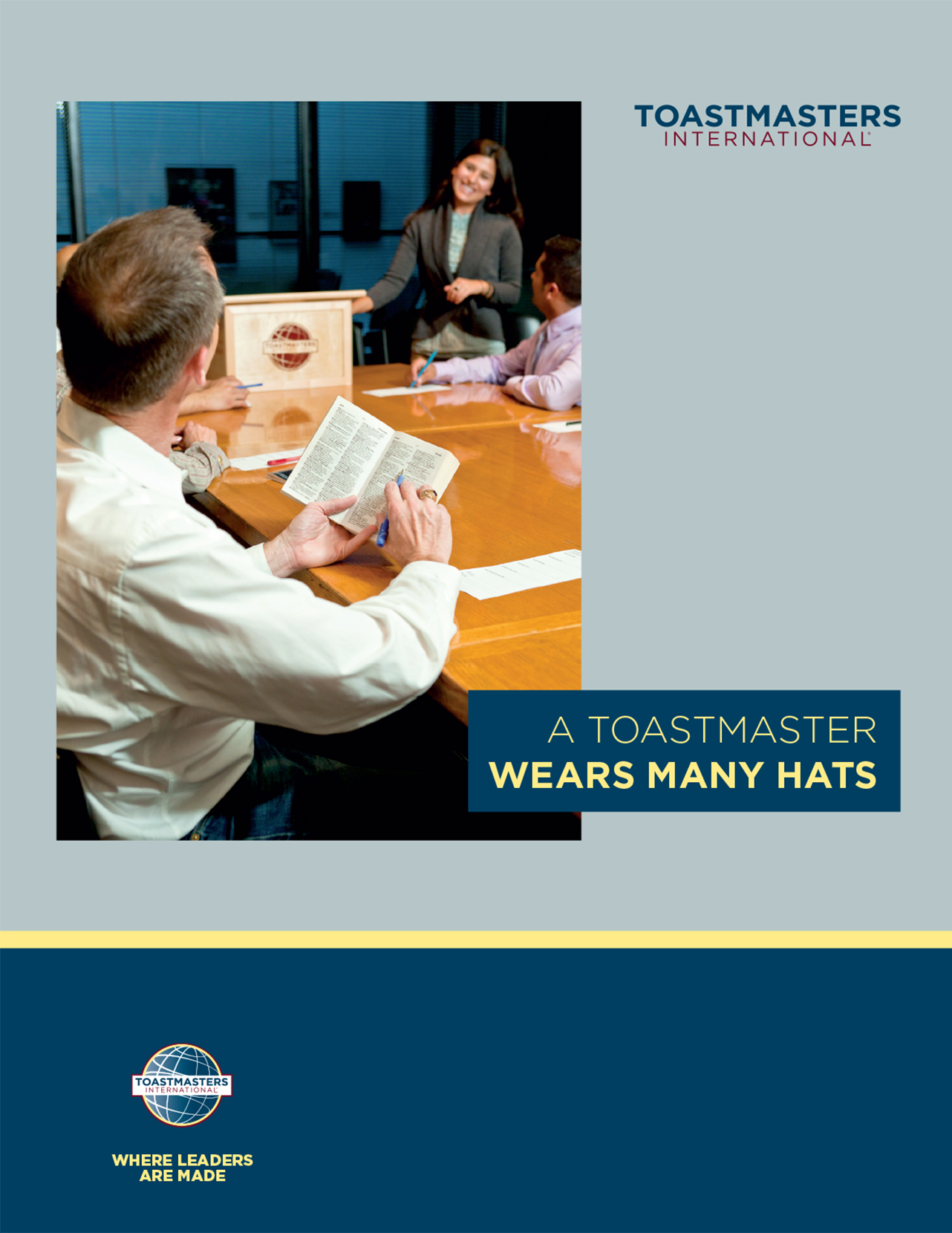 A Toastmaster Wears Many Hats