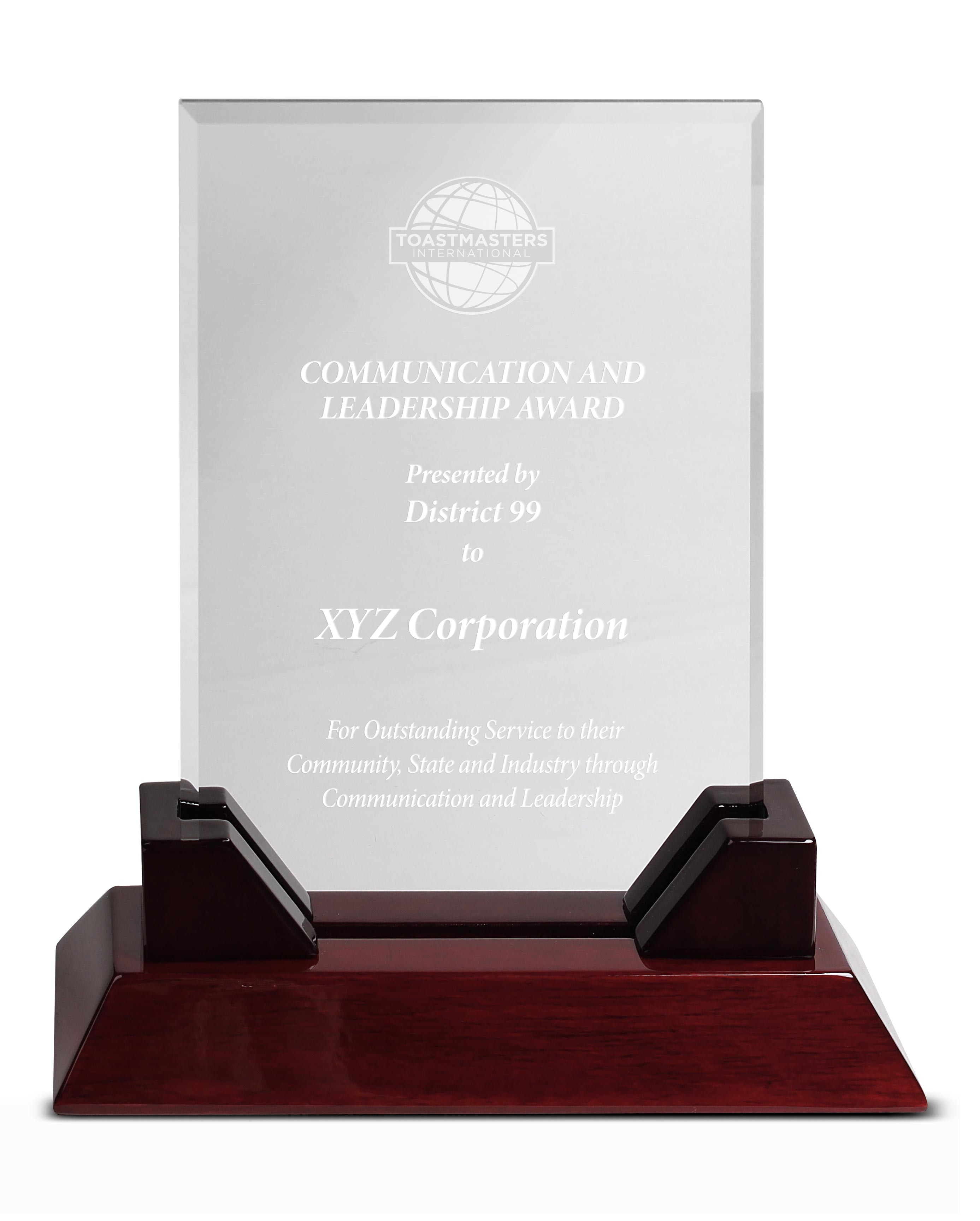 Communication and Leadership Award