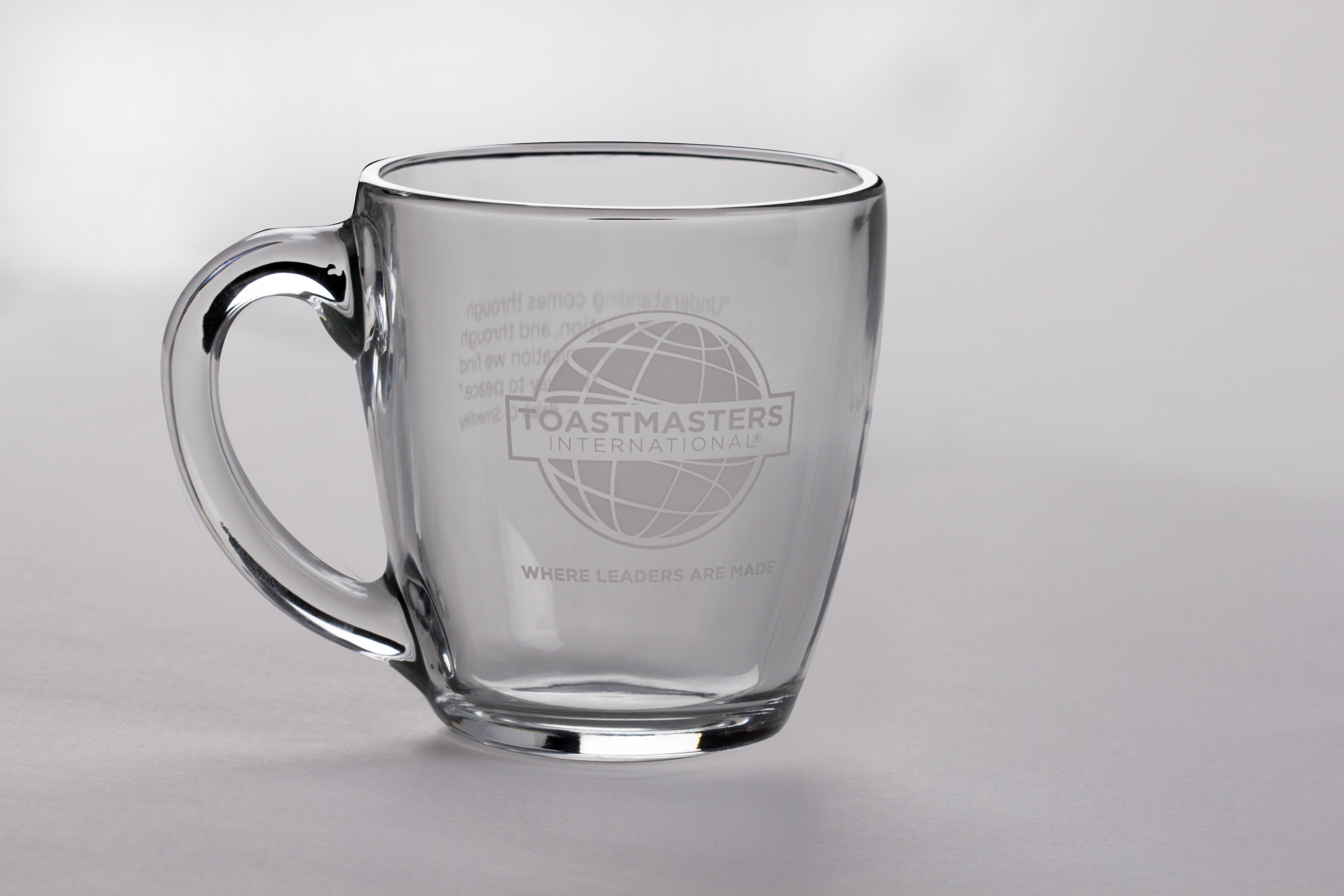 Glass Mug (Smedley Quote)