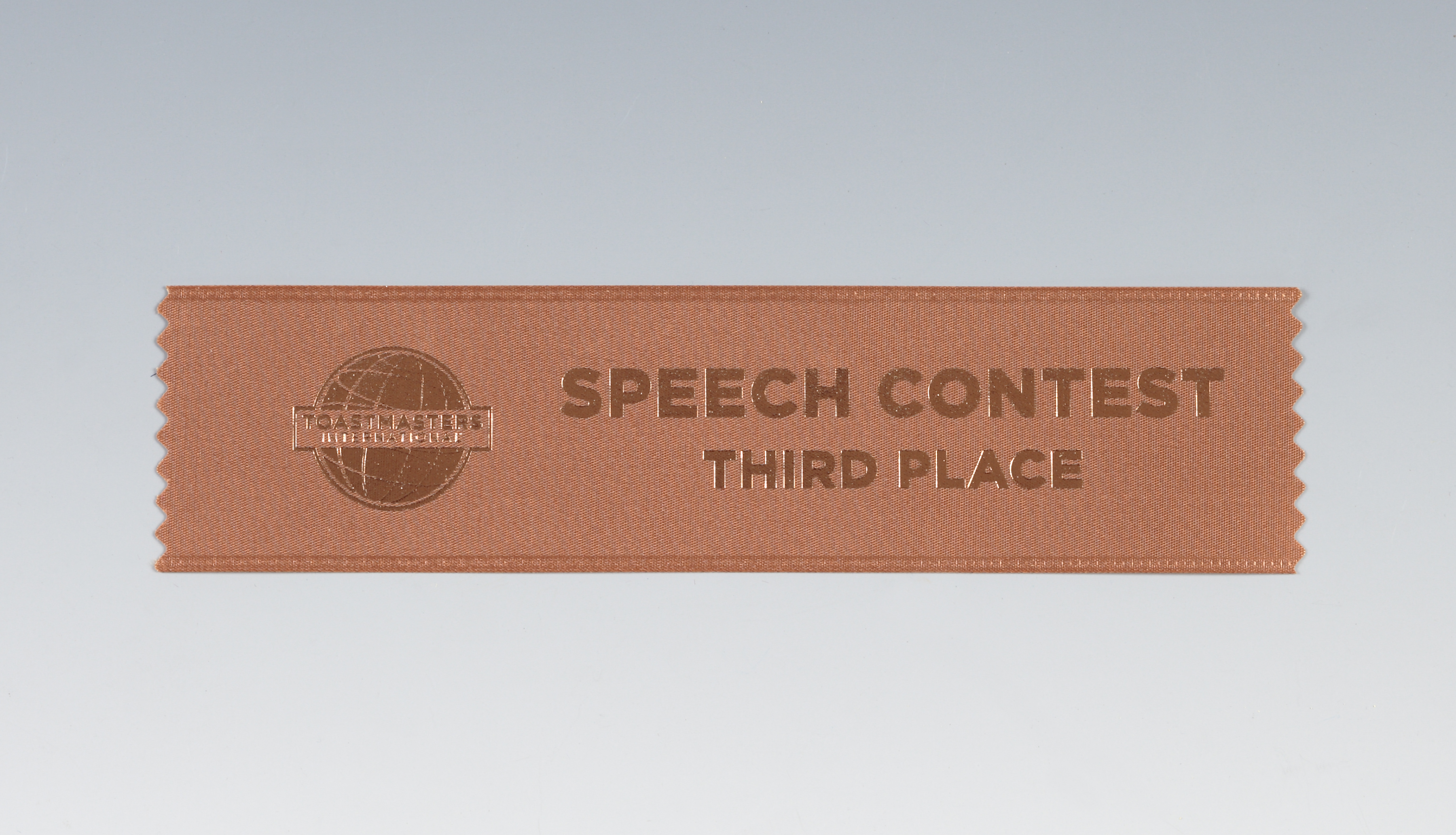 Speech Contest Ribbon (3rd Place)