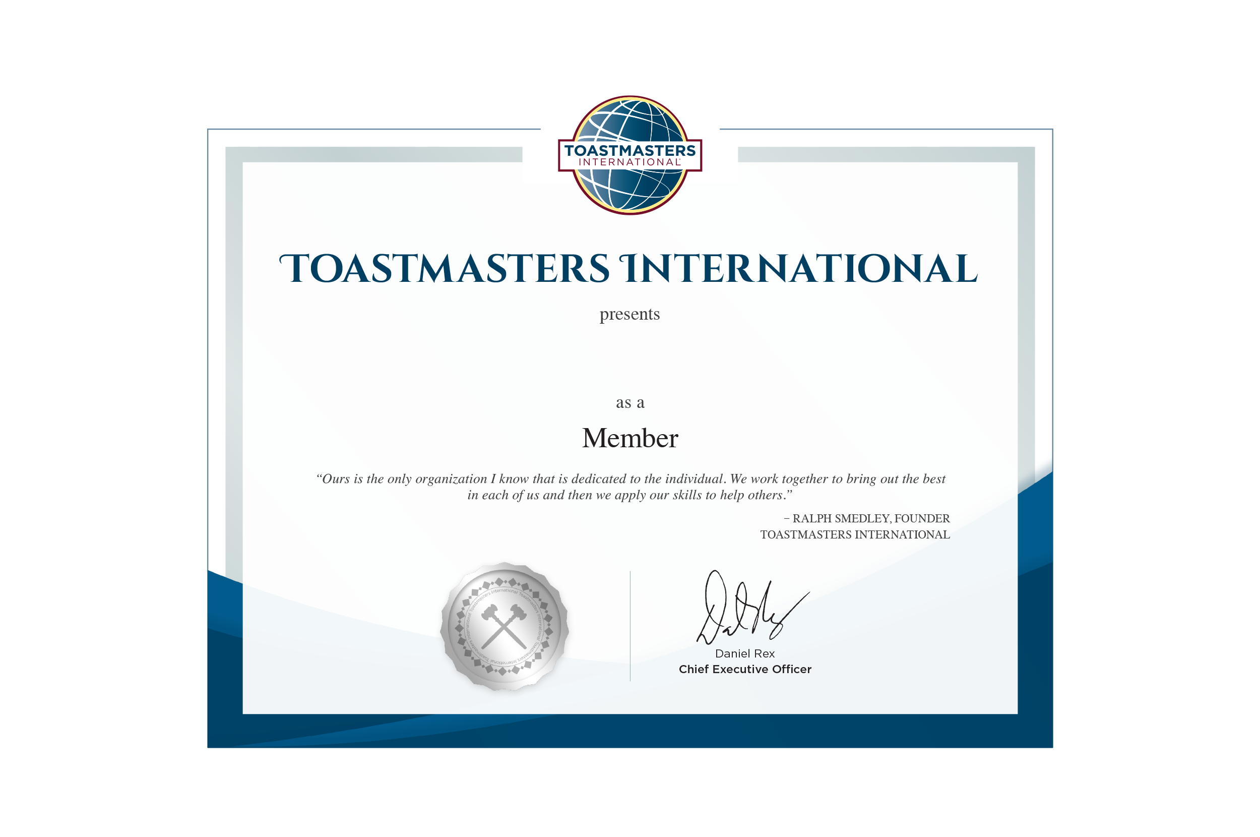 Membership Certificate