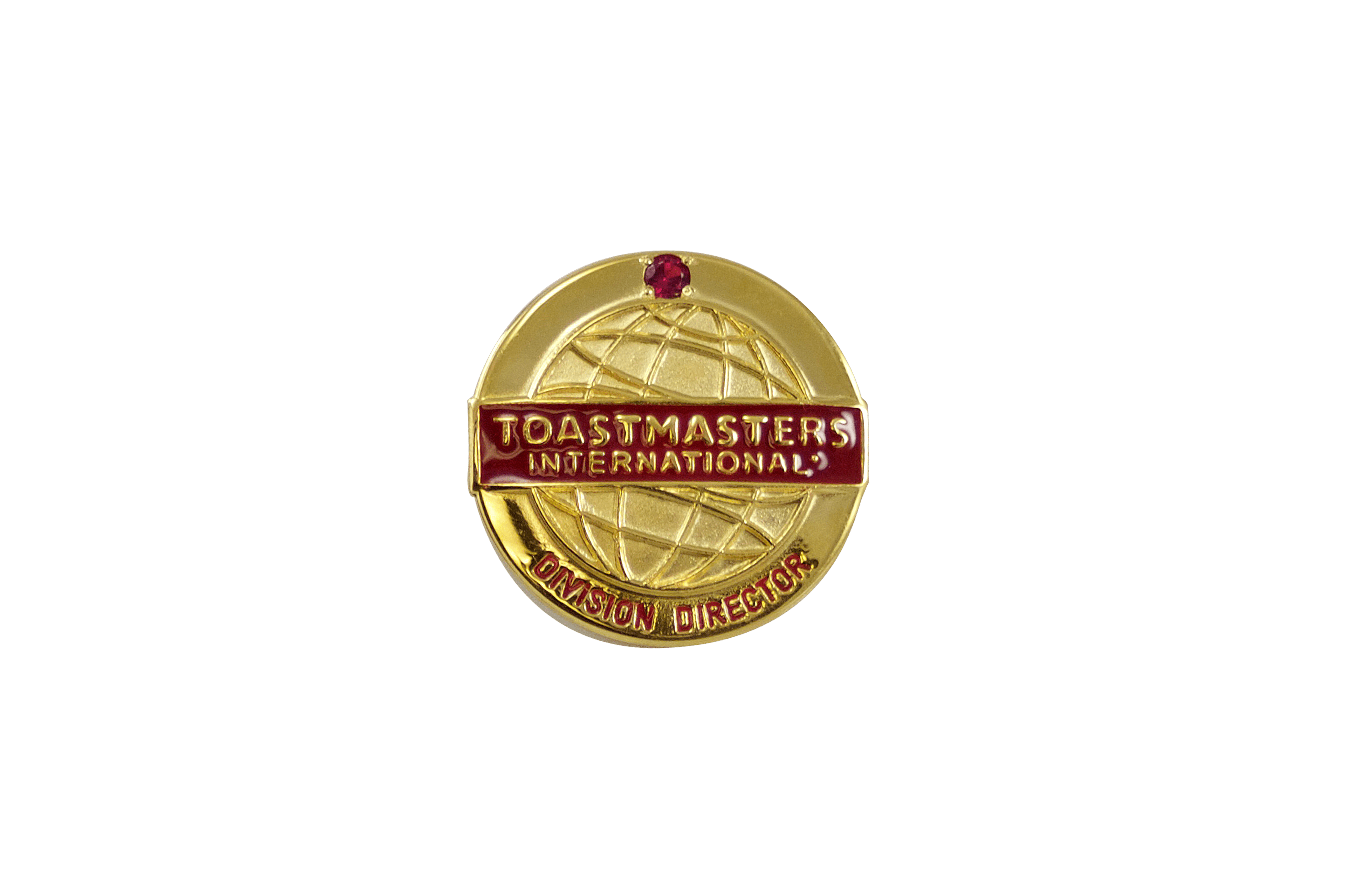 Division Director Pin (with stone)