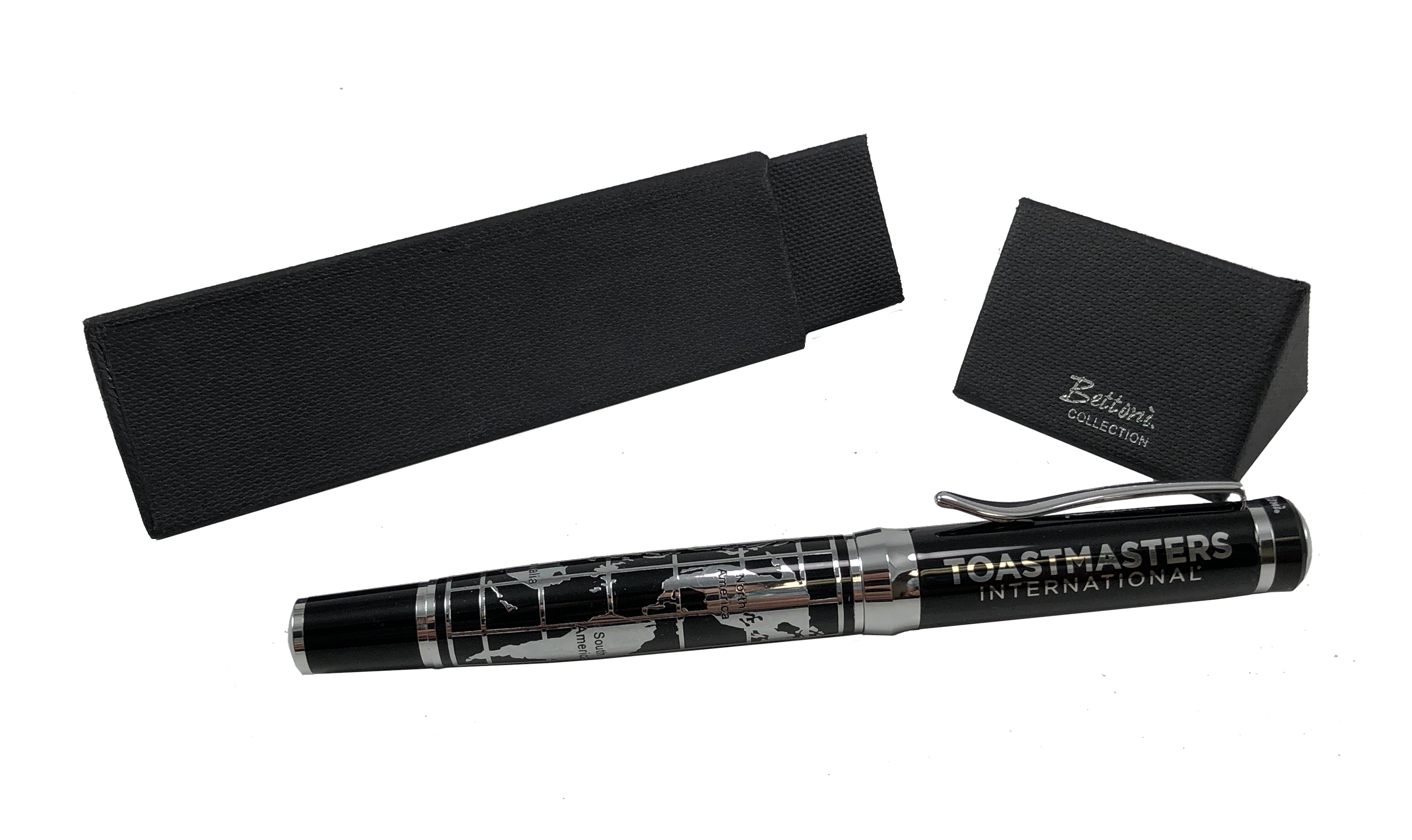 World Map Rollerball Pen