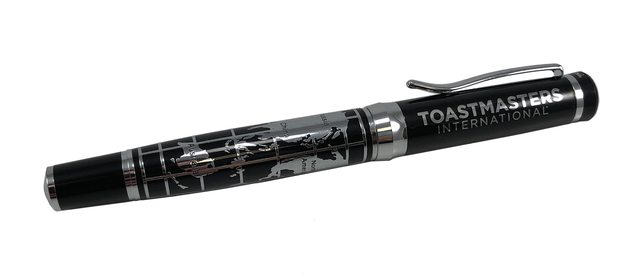 World Map Rollerball Pen