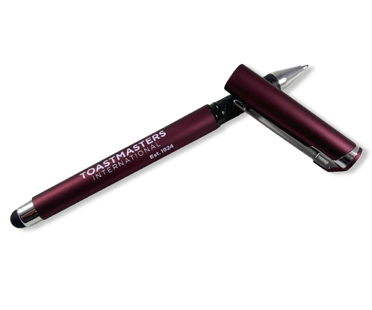 Instant-Dry-Gel-Pen-Cap-Off-Toastmasters