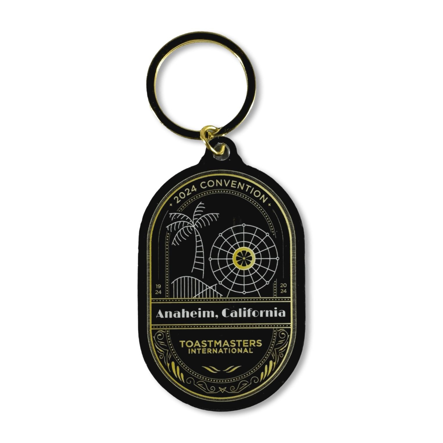 2024 Anaheim Convention Keychain