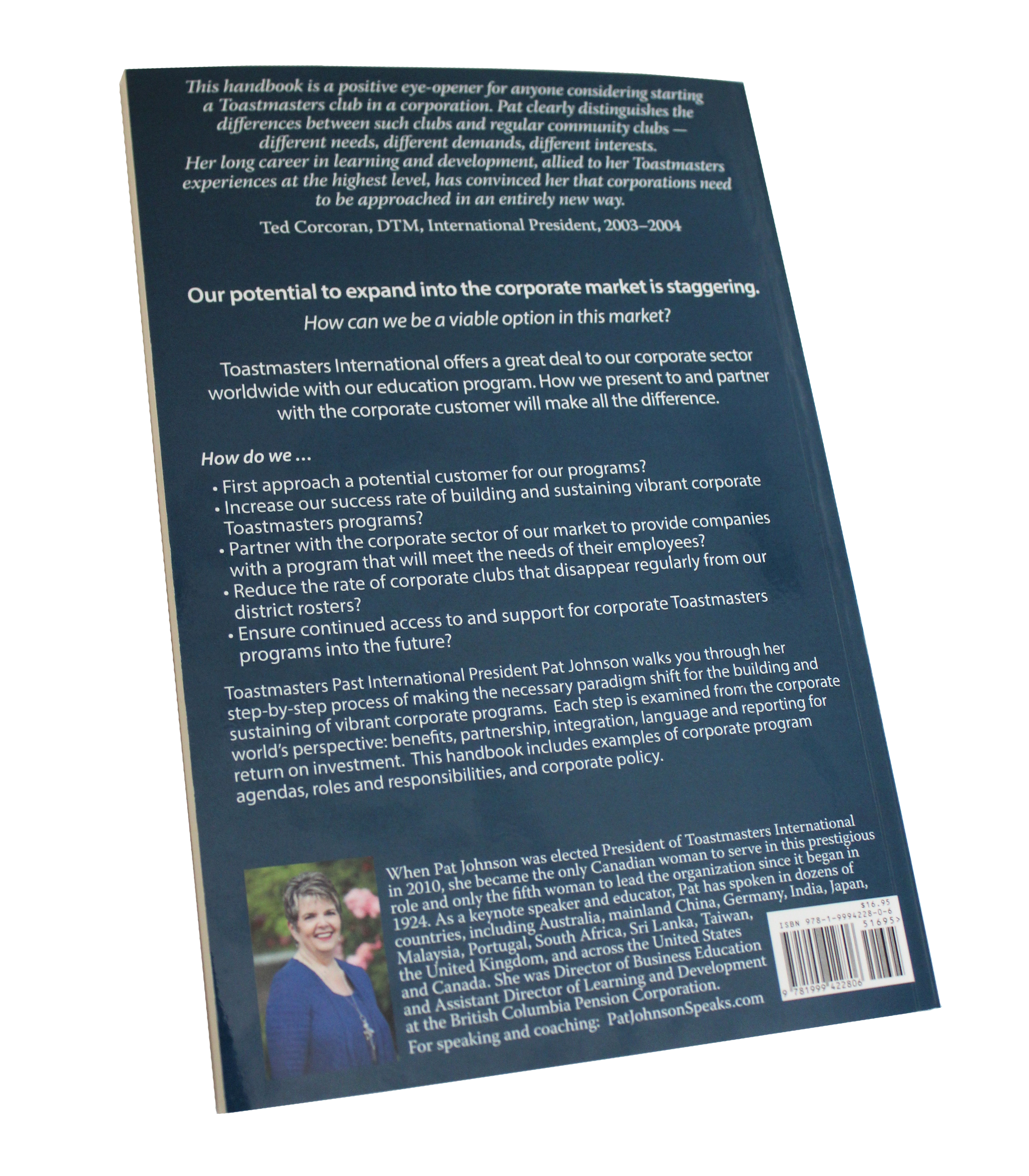 A Handbook for Building and Sustaining Vibrant Toastmaster Programs in Corporations