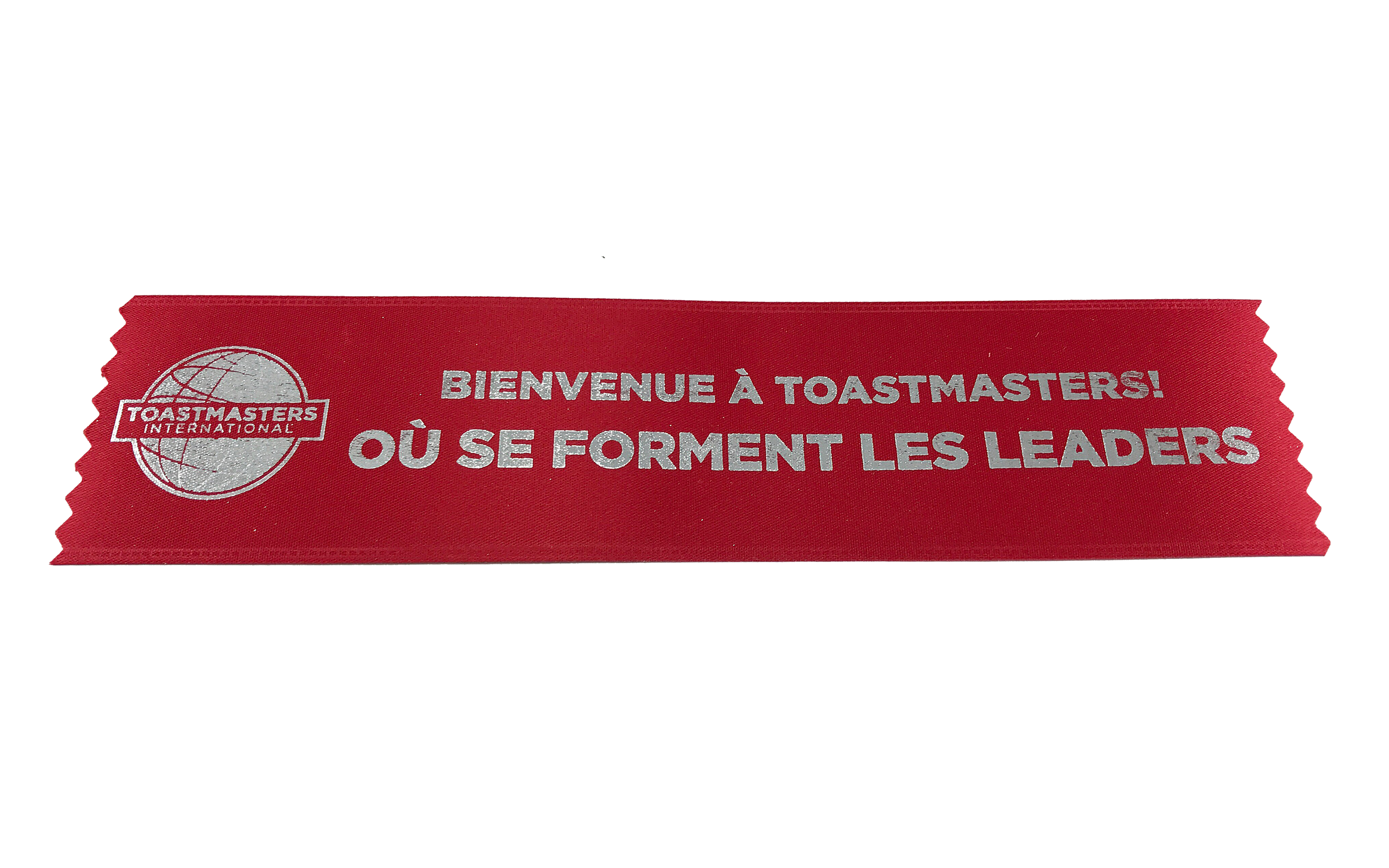 Promotional Welcome Ribbon (French) (Set of 10)