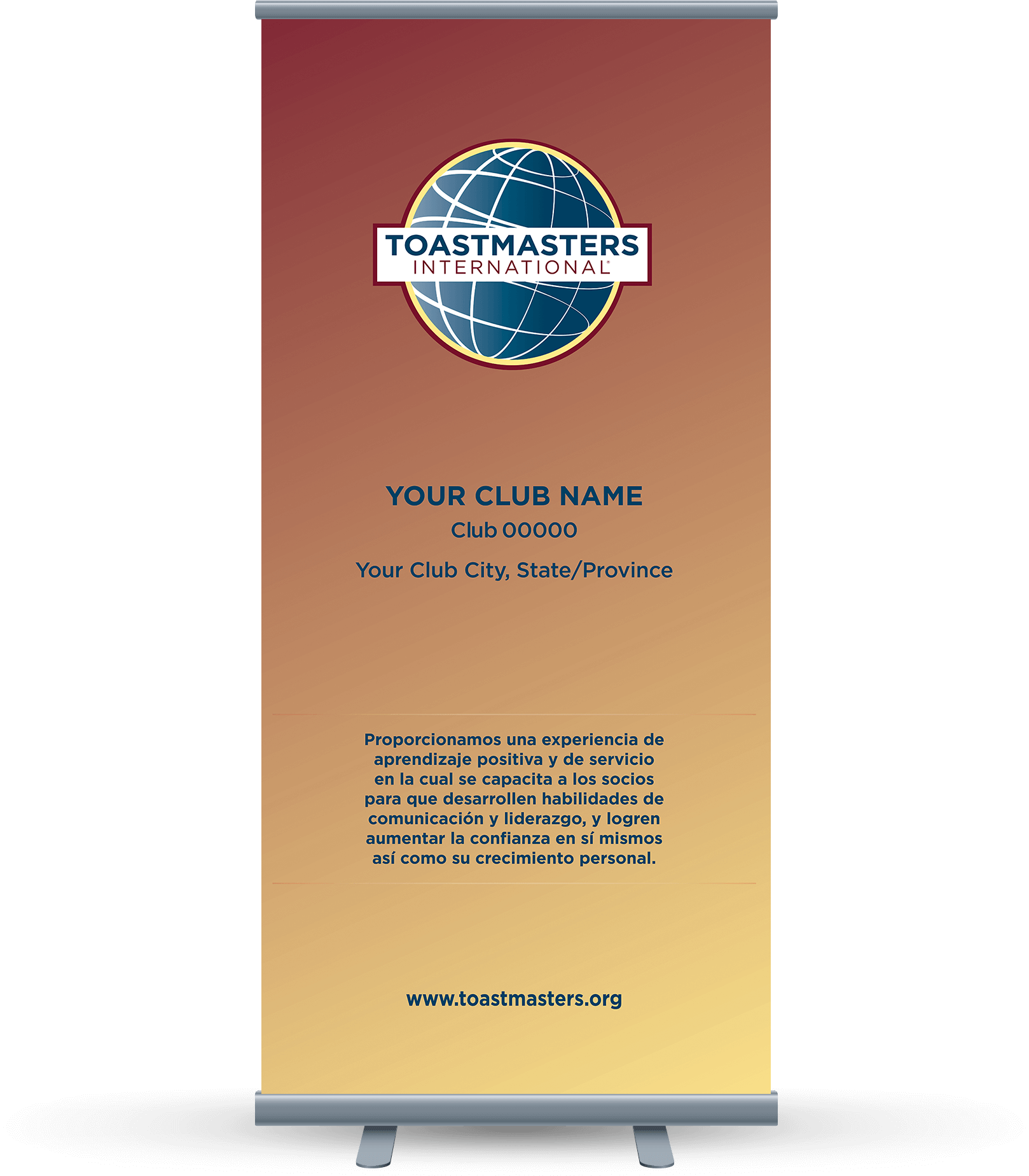 Custom-Club-Banner-Spanish-Toastmasters-Yellow