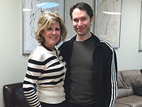Karen Schraga and Boris Klester