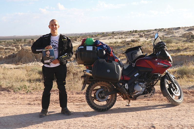 Dariusz Bukowski, CC, from Sydney, Australia, takes a ride through Mungo National Park in New South Wales, Australia.