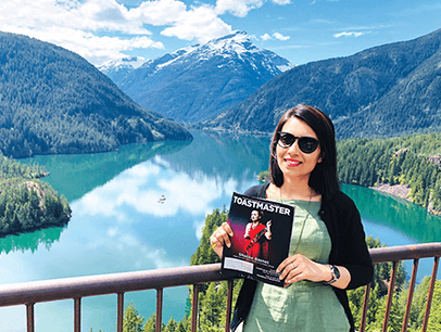 Toastmasters Karishma Tiwari