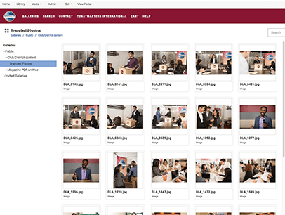 Toastmasters Photoshelter Club Resources