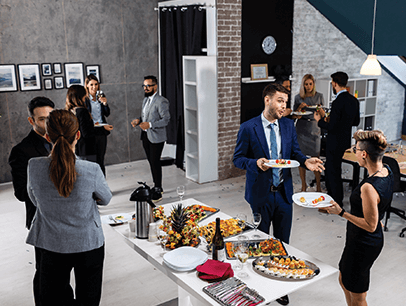 Toastmasters awkward holiday party talk