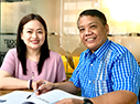 Lespar Aquino and Anne Macalintal