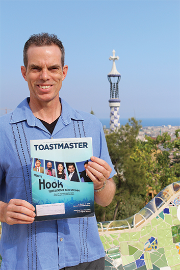 Matthew Solan, CC, from St. Petersburg, Florida, visits Park Güell in Barcelona, Spain. 