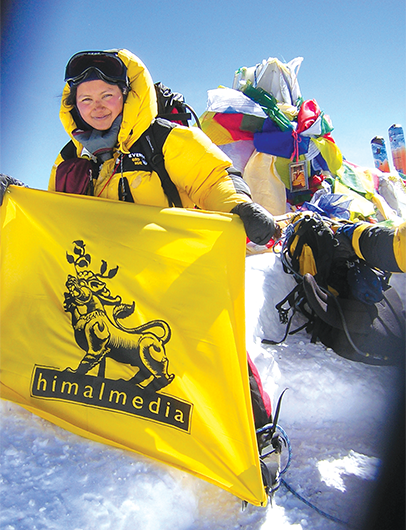 As part of an all-Nepali female expedition, Shailee reached the summit of Mount Everest in May 2008.