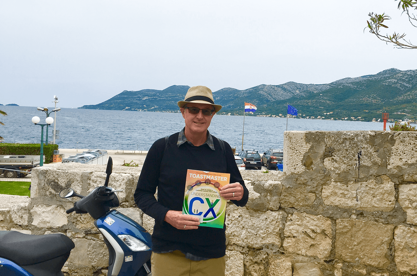 Dan O’Kane of Portland, Oregon, visits Korcula, a Croatian island in the Adriatic Sea, which claims to be the birthplace of famous explorer Marco Polo.