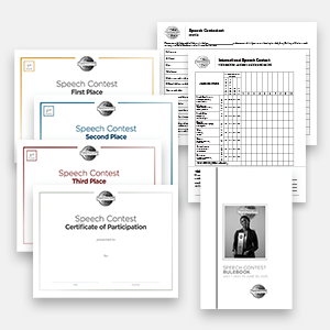 Speech Contest Kit documents