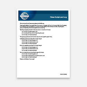 675E-Timer Script and Log
